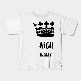 High King of Narnia Kids T-Shirt